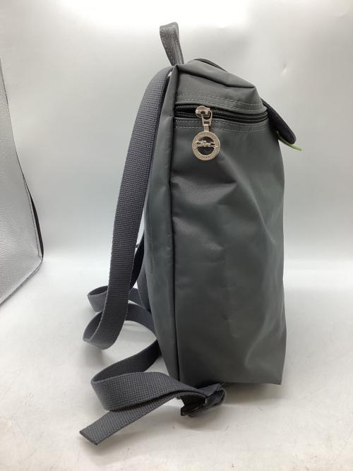 LONGCHAMP（ロンシャン）LONGCHAMP (ロンシャン) Le Pliage Green バックパック　/　L1699919 グレーの古着・服飾アイテム