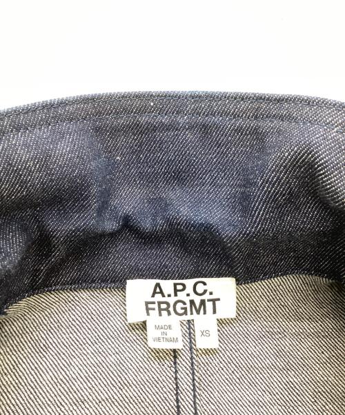 A.P.C.（アーペーセー）A.P.C. (アーペーセー) FRAGMENT DESIGN (フラグメントデザイン) Grand Jack ジャケット / 4114413 インディゴ サイズ:XSの古着・服飾アイテム