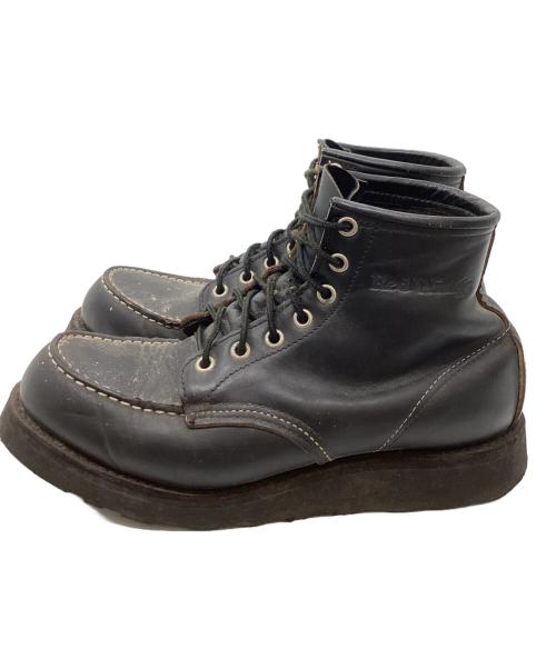 RED WING（レッドウィング）RED WING　 (レッドウィング) 90s ワークブーツ ブラック サイズ:7 1/2Eの古着・服飾アイテム