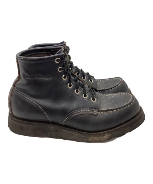 RED WING（レッドウィング）RED WING　 (レッドウィング) 90s ワークブーツ ブラック サイズ:7 1/2Eの古着・服飾アイテム