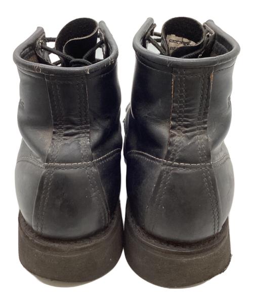 RED WING（レッドウィング）RED WING　 (レッドウィング) 90s ワークブーツ ブラック サイズ:7 1/2Eの古着・服飾アイテム