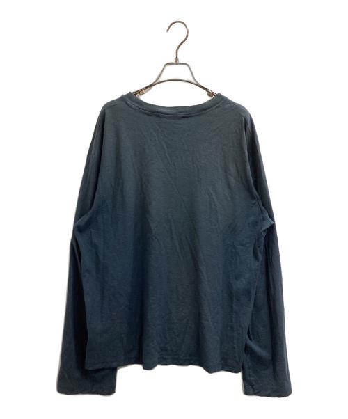 Acne studios（アクネ ストゥディオズ）ACNE STUDIOS (アクネ ストゥディオズ) スプレー仕上げ1996ロゴTシャツ / FN-UX-TSHI000016 ディープブルー サイズ:Sの古着・服飾アイテム