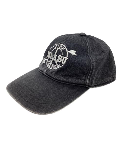 masu（エムエーエスユー）MASU (エムエーエスユー) EMBROIDERY CAP　/　B25F90J001 グレーの古着・服飾アイテム