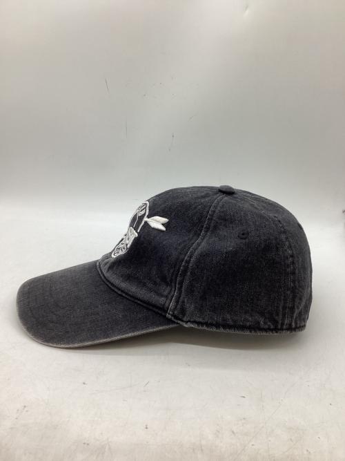 masu（エムエーエスユー）MASU (エムエーエスユー) EMBROIDERY CAP　/　B25F90J001 グレーの古着・服飾アイテム