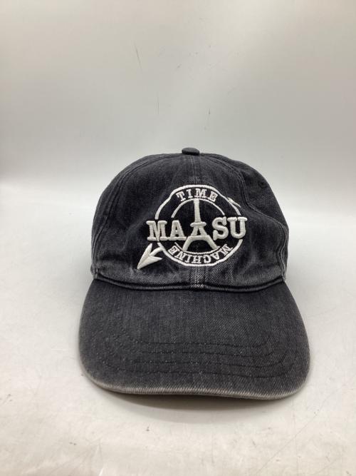 masu（エムエーエスユー）MASU (エムエーエスユー) EMBROIDERY CAP　/　B25F90J001 グレーの古着・服飾アイテム