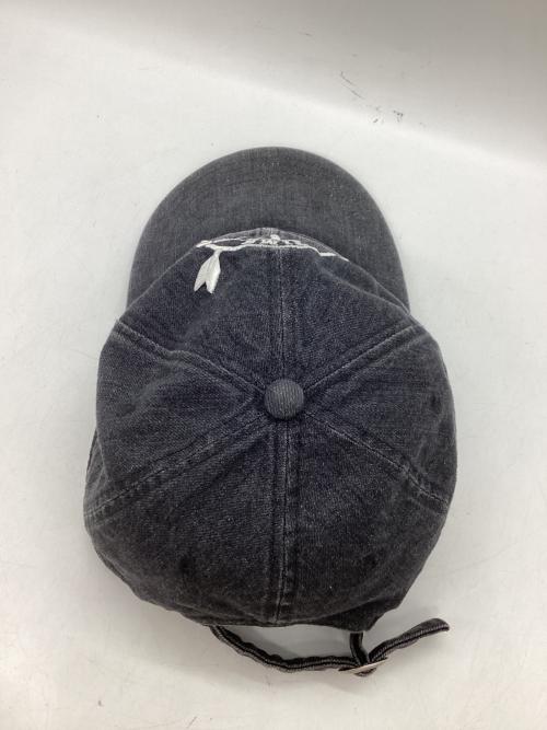 masu（エムエーエスユー）MASU (エムエーエスユー) EMBROIDERY CAP　/　B25F90J001 グレーの古着・服飾アイテム