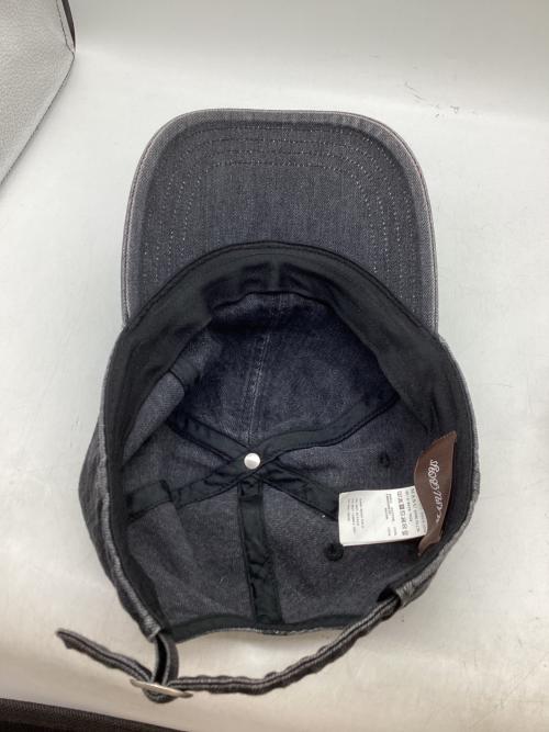 masu（エムエーエスユー）MASU (エムエーエスユー) EMBROIDERY CAP　/　B25F90J001 グレーの古着・服飾アイテム