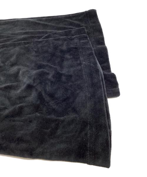 XGALX（エックスギャラックス）xgalx　 (エックスギャラックス) Velour Flare Pants ブラック サイズ:Sの古着・服飾アイテム