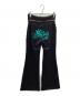xgalx　 (エックスギャラックス) Velour Flare Pants ブラック サイズ:S：8000円