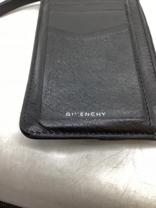 GIVENCHY（ジバンシィ）GIVENCHY (ジバンシィ) VOYOU-ZIPPED CARD HOLDER　/　BB60LSB1Q7 ブラックの古着・服飾アイテム