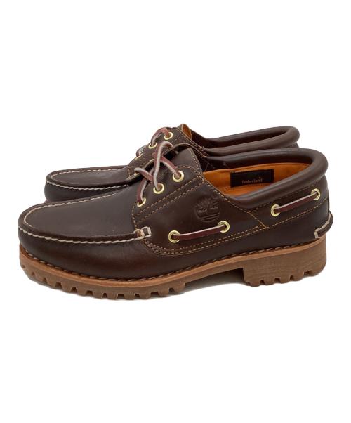 Timberland（ティンバーランド）Timberland (ティンバーランド) Authentics 3Eye Classic Lug ブラウン サイズ:25.5cmの古着・服飾アイテム