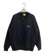 Dimeダイム）の古着「Classic Small Logo Crewneck」｜ブラック