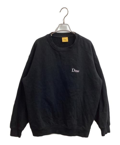 Dime（ダイム）Dime (ダイム) Classic Small Logo Crewneck ブラック サイズ:Mの古着・服飾アイテム