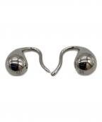 STAR JEWELRYスタージュエリー）の古着「PUFFY DROP ピアス」｜シルバー
