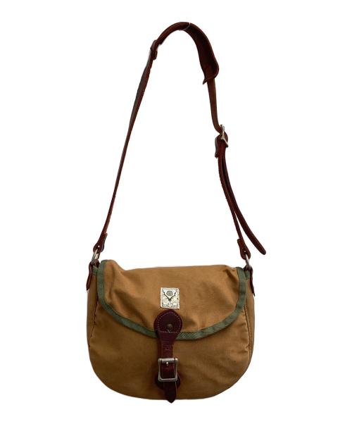 South2 West8（サウスツー ウエストエイト）south2 west8 (サウスツー ウエストエイト) SUNFORGER BINOCULAR BAG ブラウンの古着・服飾アイテム