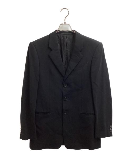 ARMANI COLLEZIONI（アルマーニ コレツィオーニ）ARMANI COLLEZIONI (アルマーニ コレツィオーニ) テーラードジャケット ブラック サイズ:48の古着・服飾アイテム