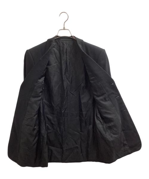 ARMANI COLLEZIONI（アルマーニ コレツィオーニ）ARMANI COLLEZIONI (アルマーニ コレツィオーニ) テーラードジャケット ブラック サイズ:48の古着・服飾アイテム