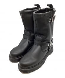 Dr.Martens（ドクターマーチン）の古着「ANISTONE HIリガーブーツ / 32199001」｜ブラック