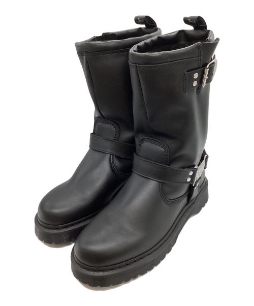 Dr.Martens（ドクターマーチン）Dr.Martens (ドクターマーチン) ANISTONE HIリガーブーツ / 32199001 ブラック サイズ:UK8の古着・服飾アイテム
