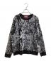 Supreme（シュプリーム）の古着「Trebark Camo Sweater（トレバークカモスウェット）」｜ブラック