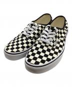 VANSヴァンズ）の古着「Authentic Primary Check」｜ホワイト×ブラック