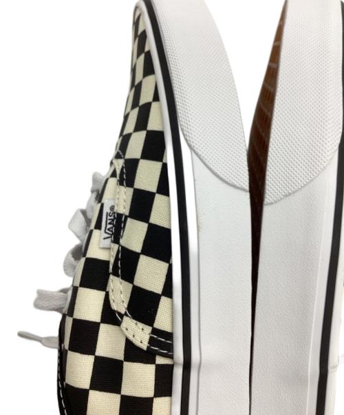 VANS（ヴァンズ）VANS  (ヴァンズ) Authentic Primary Check ホワイト×ブラック サイズ:27.5cmの古着・服飾アイテム