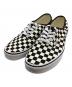 VANS（ヴァンズ）の古着「Authentic Primary Check」｜ホワイト×ブラック