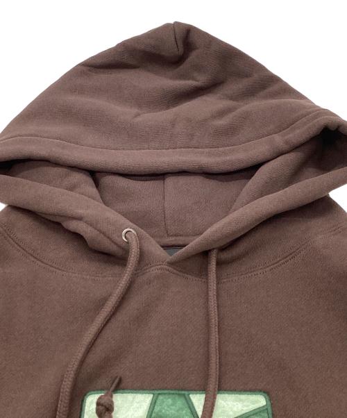 HUF（ハフ）HUF (ハフ) H STAR PULLOVER HOODIE ブラウン サイズ:S 未使用品の古着・服飾アイテム