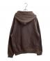 HUF (ハフ) H STAR PULLOVER HOODIE ブラウン サイズ:S 未使用品：6000円