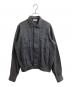 DRIES VAN NOTEN（ドリスヴァンノッテン）の古着「比翼コットンシャツジャケット」｜グレー