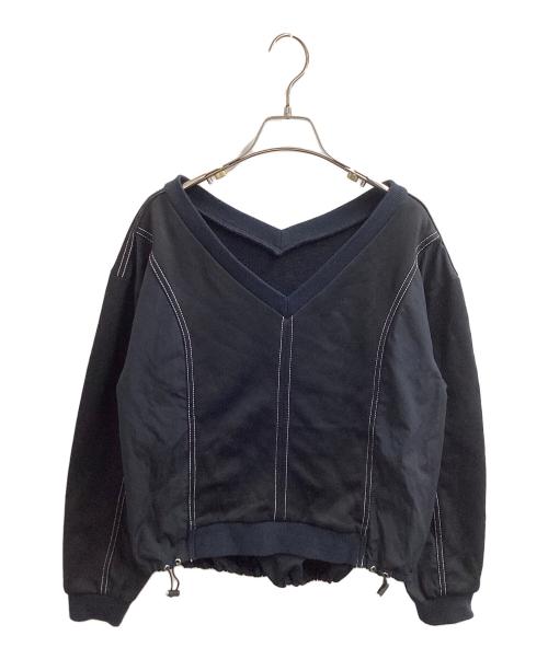Diagram（ダイアグラム）Diagram (ダイアグラム) プルオーバーセットアップカットソー ブラック サイズ:36の古着・服飾アイテム