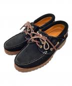Timberland×BEAUTY&YOUTHティンバーランド×ビューティーアンドユース）の古着「別注 3EYE CLASSIC LUG デッキシューズ / A5QK6」｜ブラック