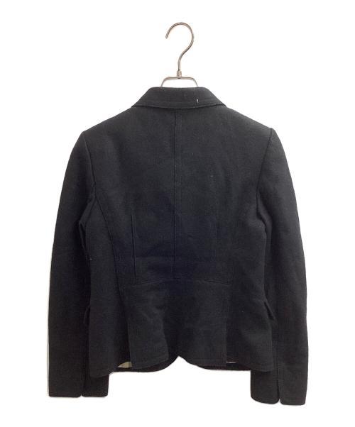 BURBERRY（バーバリー）BURBERRY (バーバリー) 裏地ノバチェックテーラードジャケット ブラック サイズ:38の古着・服飾アイテム