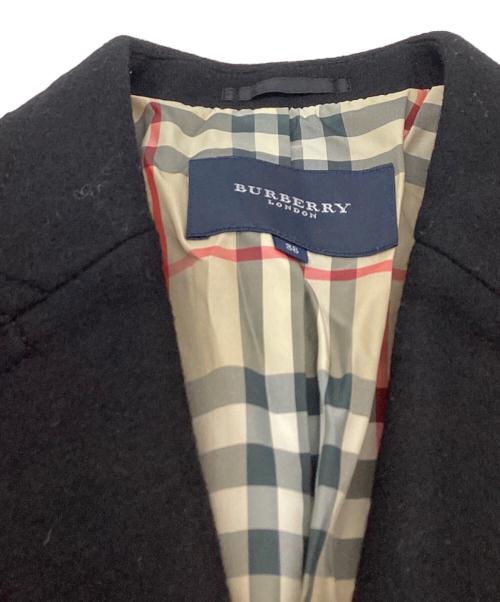 BURBERRY（バーバリー）BURBERRY (バーバリー) 裏地ノバチェックテーラードジャケット ブラック サイズ:38の古着・服飾アイテム