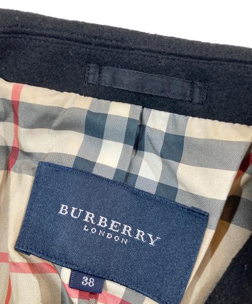 BURBERRY（バーバリー）BURBERRY (バーバリー) 裏地ノバチェックテーラードジャケット ブラック サイズ:38の古着・服飾アイテム