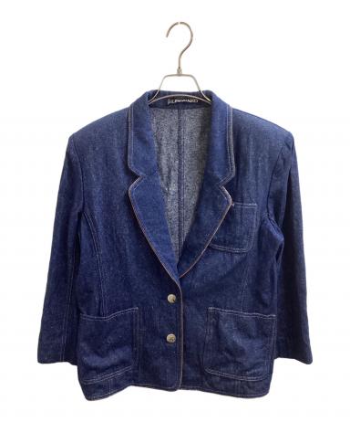 中古・古着通販】LEONARD (レオナール) シルクデニムテーラード
