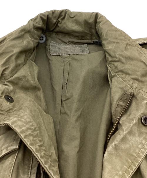 R13（アールサーティン）R13 (アールサーティン) ムートンミリタリーベスト　/　RAVH31JW オリーブ サイズ:Sの古着・服飾アイテム