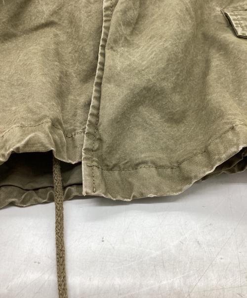 R13（アールサーティン）R13 (アールサーティン) ムートンミリタリーベスト　/　RAVH31JW オリーブ サイズ:Sの古着・服飾アイテム