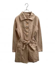 MARNI（マルニ）の古着「コート」｜ベージュ