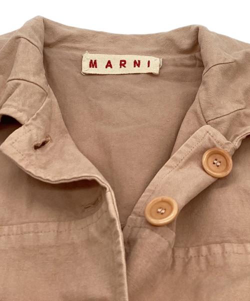 MARNI（マルニ）MARNI (マルニ) コート ベージュ サイズ:40の古着・服飾アイテム