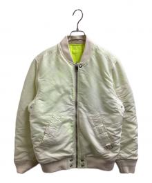 DIESEL（ディーゼル）の古着「J-ROSS-REV / フライトジャケット」｜アイボリー