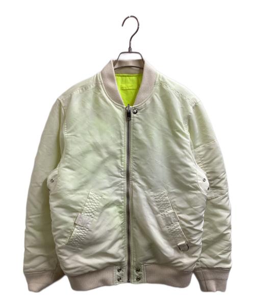 DIESEL（ディーゼル）DIESEL (ディーゼル) J-ROSS-REV / フライトジャケット アイボリー サイズ:XSの古着・服飾アイテム