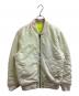 DIESEL（ディーゼル）の古着「J-ROSS-REV / フライトジャケット」｜アイボリー