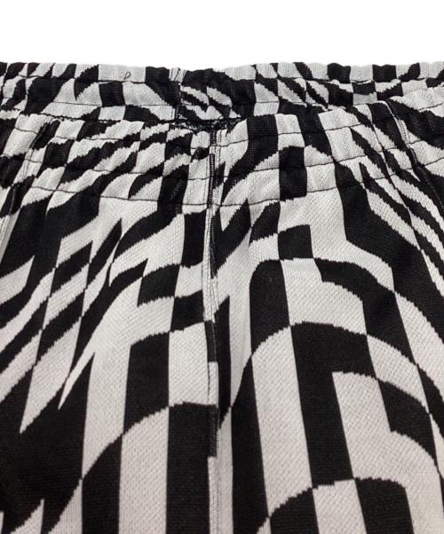 Needles（ニードルズ）Needles (ニードルズ) STUDIOUS (ステュディオス) 別注 Track Pants Poly Jq / トラックパンツ ブラック×ホワイト サイズ:ｘｓの古着・服飾アイテム