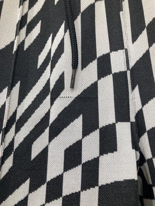 Needles（ニードルズ）Needles (ニードルズ) STUDIOUS (ステュディオス) 別注 Track Pants Poly Jq / トラックパンツ ブラック×ホワイト サイズ:ｘｓの古着・服飾アイテム
