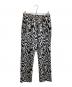 Needles（ニードルズ）の古着「別注 Track Pants Poly Jq / トラックパンツ」｜ブラック×ホワイト