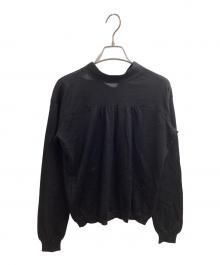 PRADA（プラダ）の古着「バックリボンニット　/　P26258 S172」｜ブラック