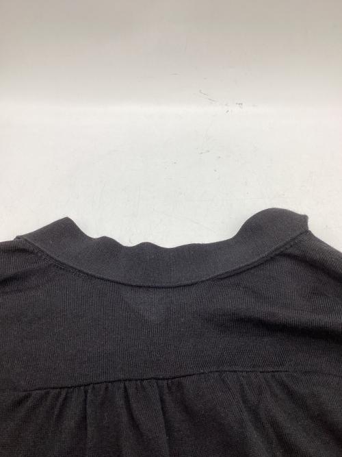 PRADA（プラダ）PRADA (プラダ) バックリボンニット　/　P26258 S172 ブラック サイズ:40の古着・服飾アイテム