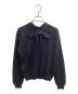 PRADA (プラダ) バックリボンニット　/　P26258 S172 ブラック サイズ:40：14000円