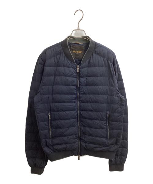 MOORER（ムーレー）MOORER (ムーレー) ダウンジャケット　/　SOCRATE-S3 ネイビー サイズ:50の古着・服飾アイテム